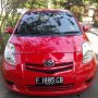 Jual Toyota yaris j 2008 merah manual