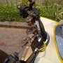 Jual Honda PCX 125i 2010 Full Modif Putih Kuning