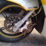 Jual Honda PCX 125i 2010 Full Modif Putih Kuning