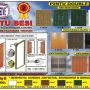 PINTU BESI GARASI POWDER COATING SETARA WINA