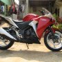 Jual Honda CBR250 Merah Non ABS 2011 mint condition