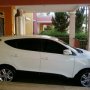 JUAL HYUNDAI NEW TUCSON TAHUN 2011 BULAN AGUSTUS WARNA PUTIH/MATIC 