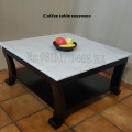 Coffee table persegi, Marmer Italy