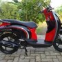 Jual Scoopy Hitam Merah September 2012 + BBN ke Pembeli