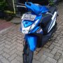 Jual Honda Beat FI 2013 Putih Biru Istimewa Seperti Baru