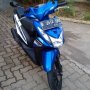 Jual Honda Beat FI 2013 Putih Biru Istimewa Seperti Baru