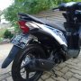 Jual Honda Beat FI 2013 Putih Biru Istimewa Seperti Baru