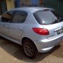 Jual Peugeot 206 AT th 2002, Over kredit silver, terawat siap pakai