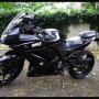 Jual Ninja 250R Black Modif 2009 Surat Lengkap