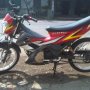 Jual Satria fu 150 cc merah abu original di bandung