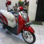 HONDA SCOOPY MERAH PUTIH GRESS B-DEPOK