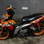Jual Honda Blade Repsol 2012 Orange hitam