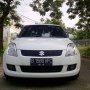 Jual suzuki swift 2010 matic ( AT ) white istimewa 