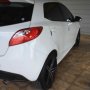 Jual Mazda 2 white mint condition