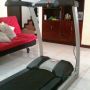 Treadmill motorized 12 KM/Jam Lari Sprint bonus JKExer