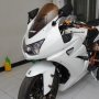 Jual Kawasaki Ninja 250 tahun 2009 White putih CAKEP BANDUNG