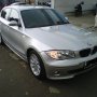 Jual BMW 120i 2006 silver matic low km, mint cond.