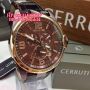 CERRUTI CRA088L233G Leather (BRG) For Men