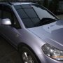 Jual Suzuki SX4 X-Over A/T 2008 Silver Purple, low km dan kondisi mulus 