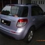 Jual Suzuki SX4 X-Over A/T 2008 Silver Purple, low km dan kondisi mulus 