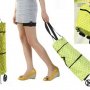 Jual Foldable Trolley Shopping Bag