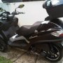 Jual motor Piaggio MP3 LT 250cc, Black 2011
