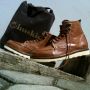 Sepatu Boot Huskie&acirc;��s Footwear kulit asli/HQ001