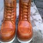 Sepatu Boot Huskies Footwear kulit asli/HQ012