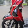 Jual Yamaha Mio Fino Sporty 2012 Hitam & Merah 