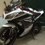 Jual NINJA 250 2012 FI WHITE HAYATE