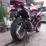 Jual Honda CBR 250 Merah 2011 Modif Full Spek Muluss Low KM 