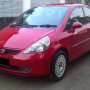 Jual Honda Jazz 2004 at merah kinclong, std, terawat.rally style.pjk pjg