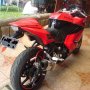 Dijual Ninja 250R Merah THN 2009 Plat B Full ModiF