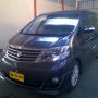 TOYOTA ALPHARD 2.4 ASG AT 2007 AKHIR ABU ABU METALIK