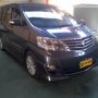 TOYOTA ALPHARD 2.4 ASG AT 2007 AKHIR ABU ABU METALIK