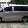 TOYOTA ALPHARD 2.4 G AT 2008 SILVER METALIK