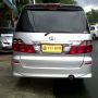 TOYOTA ALPHARD 2.4 G AT 2008 SILVER METALIK