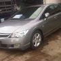 HONDA ALL NEW CIVIC 1,8 VITEC AT 2007 AKHIR SILVER STONE