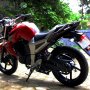 Jual YAMAHA BISON th 2011 warna merah mulus 