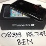 JUAL IPHONE 3GS 8GB BLACK MULUS FULLSET