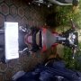 Jual suzuki satria fu 2010 hitam merah banyak bonus.jakarta