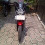 Jual suzuki satria fu 2010 hitam merah banyak bonus.jakarta