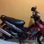 Jual Honda Supra X 2010 Hitam merah DKI