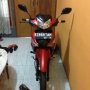 Jual Honda Supra X 2010 Hitam merah DKI