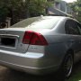 Jual cepat Honda Civic VTI A/T 2001 Abu Metalik Orisinil