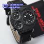 Swiss Army SA2178 Triple Time Black White Leather