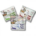 Jual Pisau dapur keramik Kitchen King AntiBacteria Set 4 pcs Harga grosir murah