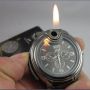 Jual Jam Tangan Korek Api Gas Tali Coklat Murah Grosir Eceran