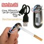 Korek Api USB Grey Metalic 03 Cas Ulang Murah dan Hemat Grosir dan Eceran