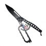 Jual Pisau Lipat Balisong Knuckle Hitam 001